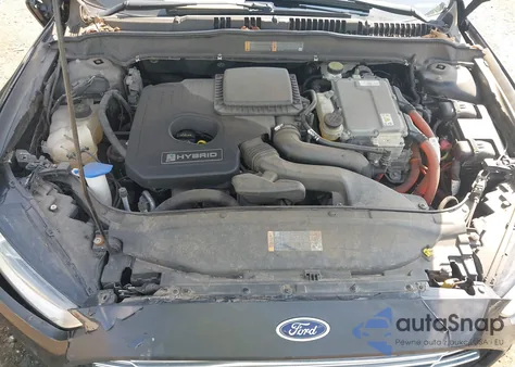 2014 Ford Fusion Hybrid Titanium from USA, damaged, VIN 3FA6P0RUXER191158